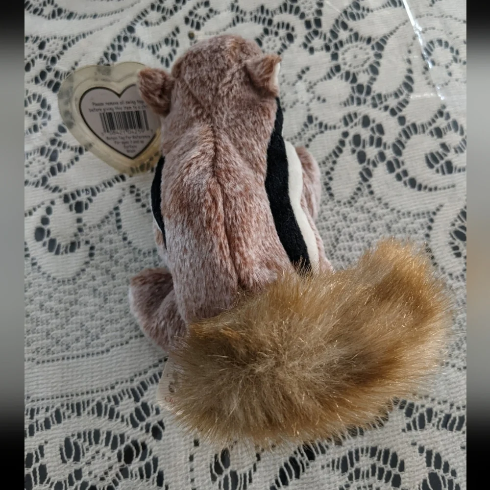 Vintage Retro Squirrel Plush Toy Kids Collectibles Nature Valentine Gift Decor